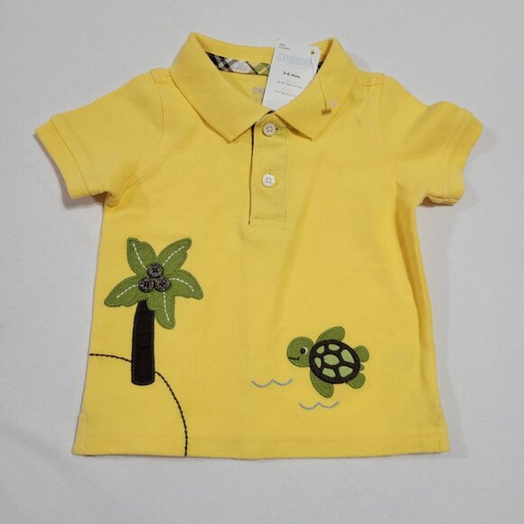 Gymboree Turtle-y Cute NWT 3-6 month Polo shirt. Mixed Bin Z27 - Picture 1 of 2